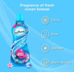Softouch Ocean Breeze Liquid Fabric Conditioner Pack of 2. - Image 2