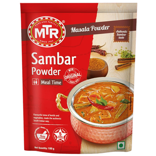 Mtr Sambhar Masala Powder 100g
