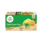 Organic India Tulsi Green Tea Honey Lemon 25N