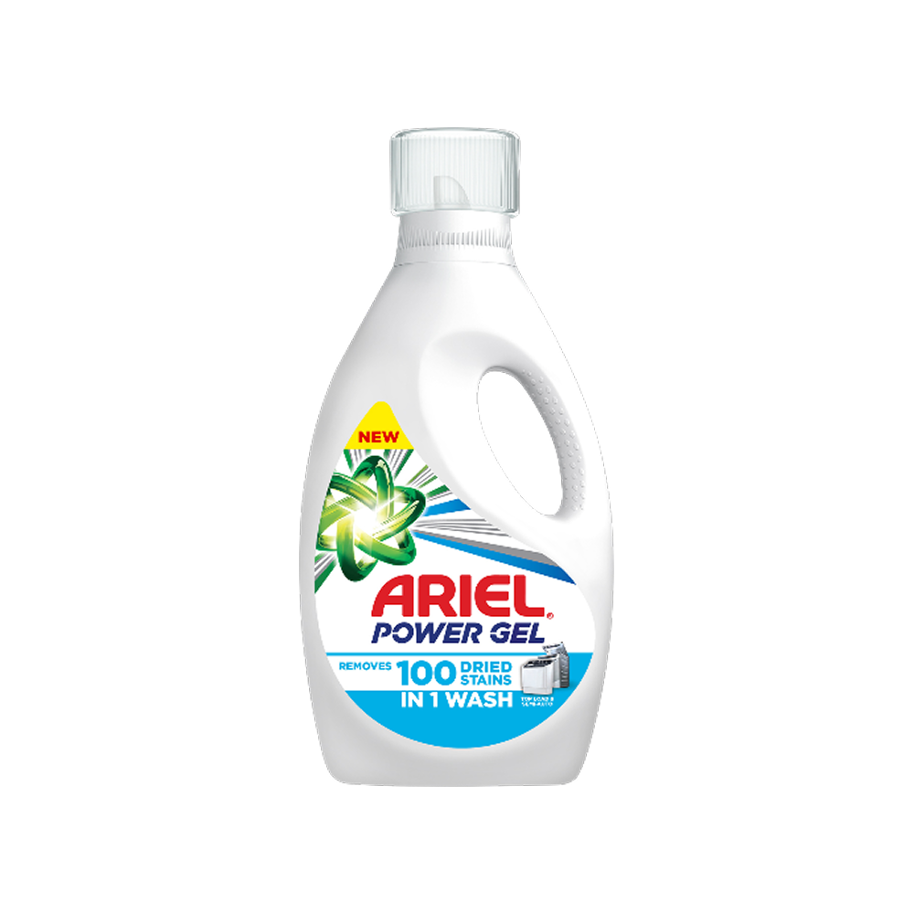 37624c99-2d5f-4cd5-b2e8-8e441d6b06ca Ariel Power Gel Top Load Detergent Liquid 1Kg - Image 1