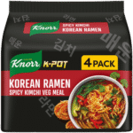 Knorr Spicy Kimchi Korean Ramen Noodles (4Pack)384g