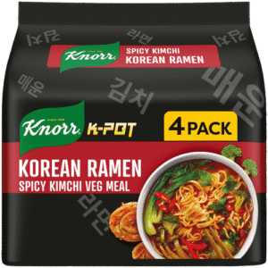 Knorr Spicy Kimchi Korean Ramen Noodles (4Pack)384g