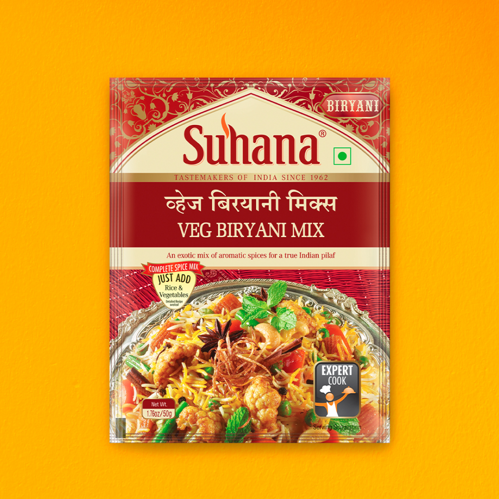 Suhana Veg Biryani Mix 50g