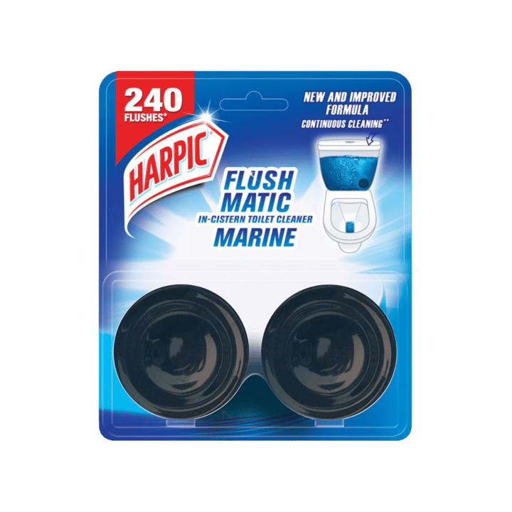 9a2ba156-f1e7-47a2-bce2-1b199cc4bf1e Harpic Flushmatic In-Cistern Toilet Cleaner 100g - Image 1