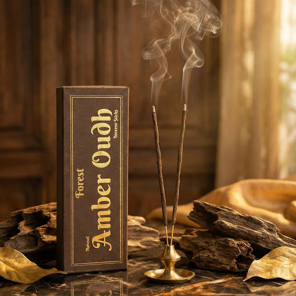Forest Amber Oudh Dhoop Sticks 50g