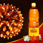 Om Shanthi Parijatha Pure Puja Oil 1 l - Image 3