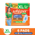 Whisper Choice Ultra XL (6) Pads