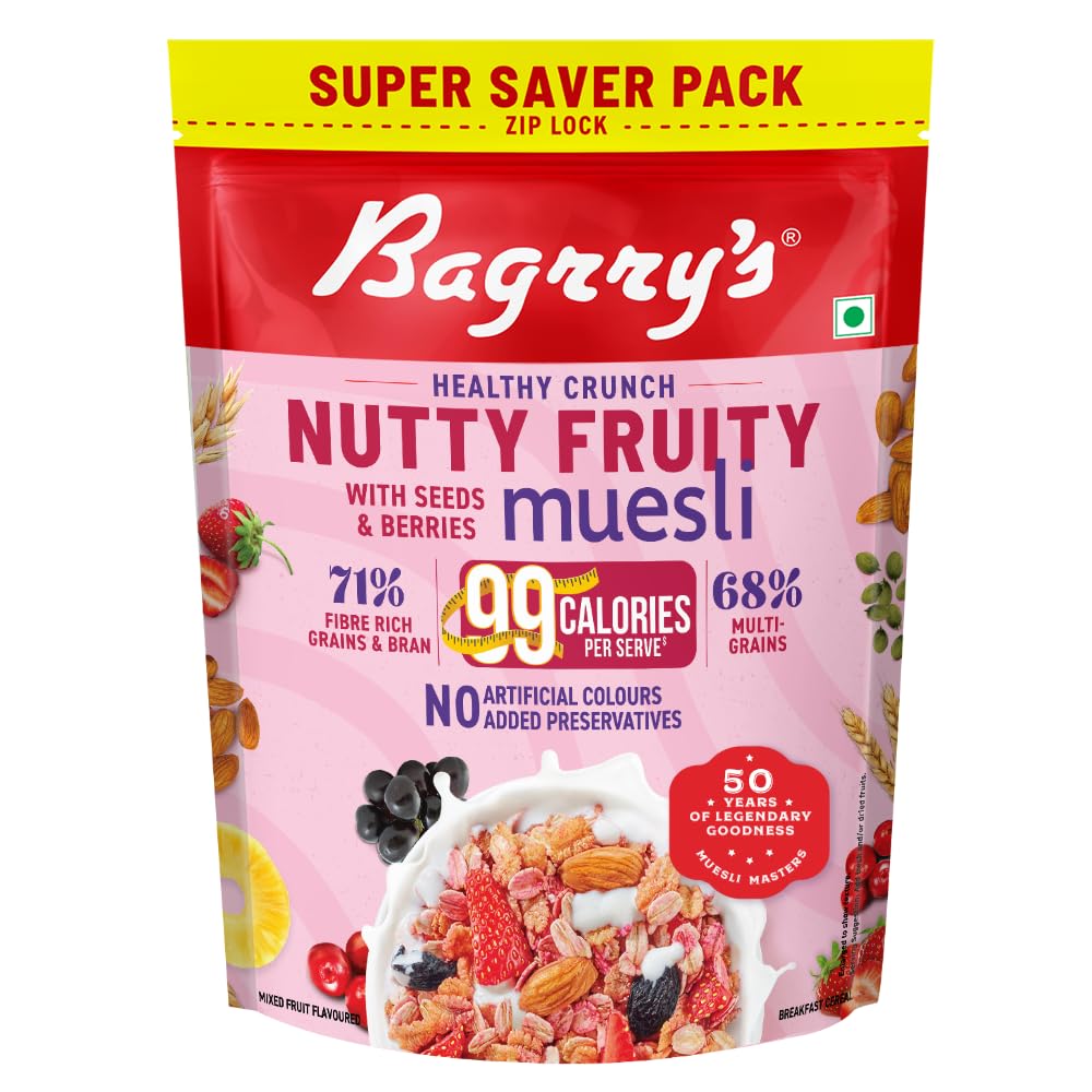 Baggry’s Nutty Fruity with seeds & berries Muesli