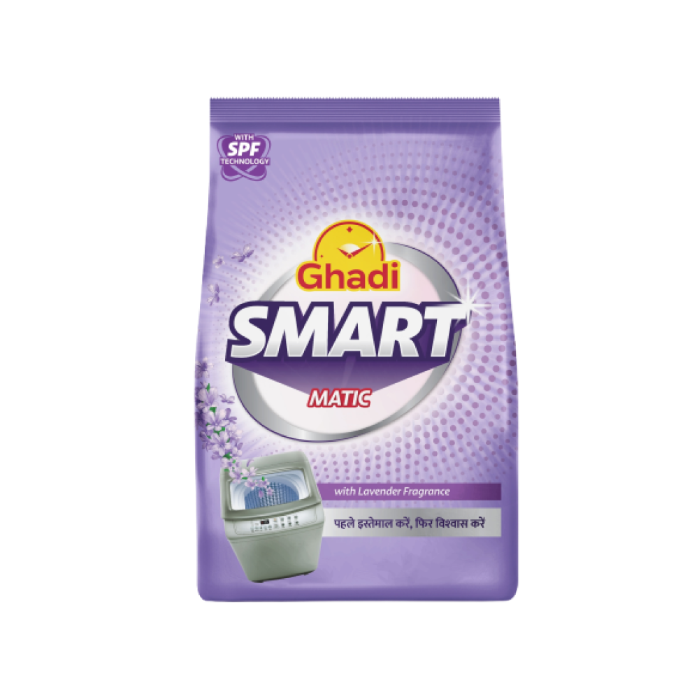 Ghadi Smart Matic TopLoad Detergent Powder 1Kg