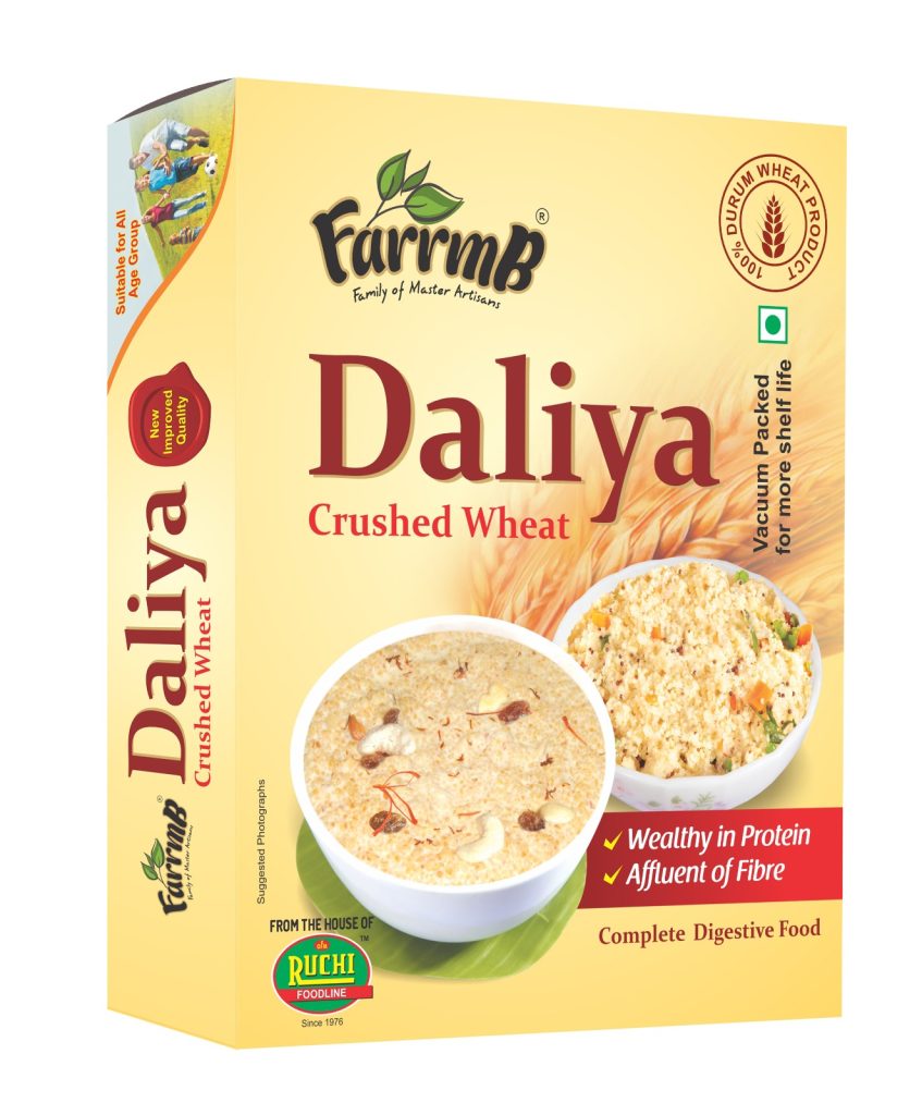FarrmB Crushed Wheat Daliya 300g