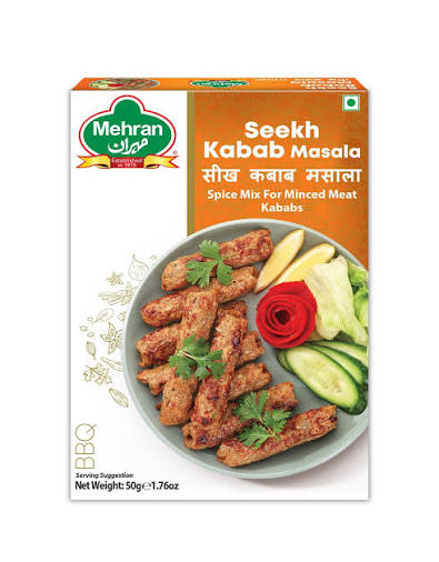 mehran Seekh kabab Masala 50g