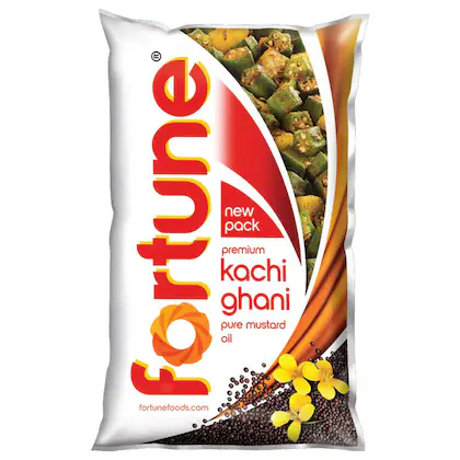 Fortune Premium Kachi Ghani Pure Mustard Oil 1l