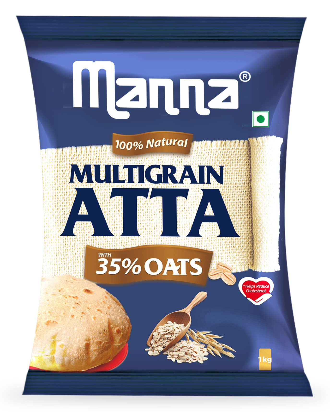 Manna Multigrain Atta with 35 % Oats