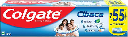 Colgate Cibaca Anticavity Toothpaste With Free Brush 175g