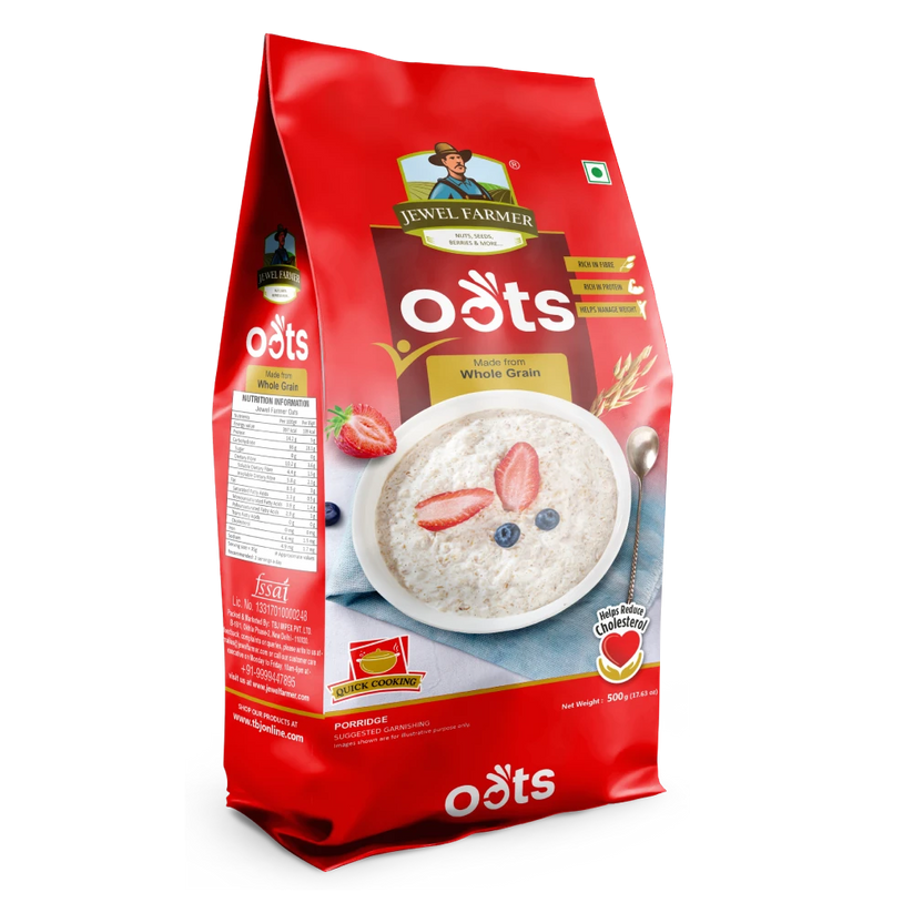 q5zvn8ndpp26ln7t68bx Jewel Farmer Oats 500g - Image 1