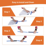 Gala T-Mop Floor Mop Cotton Long Handle Paucha (Cotton) - Image 6