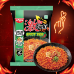 Nissin Geki Spicy Veg Korean Ramen Noodles 80g - Image 3