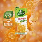 B Natural Orange Juice 1Ltr - Image 3