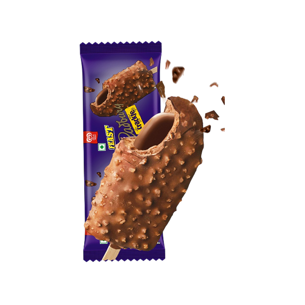 Kwality Wall’s Feast Cadbury Crackle Frozen Dessert Stick