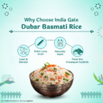 India Gate Basmati Dubar Rice 1 kg - Image 4