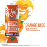 Real Active 100% Orange Juice 1Ltr - Image 2