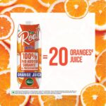 Real Active 100% Orange Juice 1Ltr - Image 3