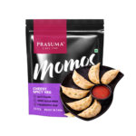 Prasuma Cheesy Spicy Veg Momos 24N - Image 2