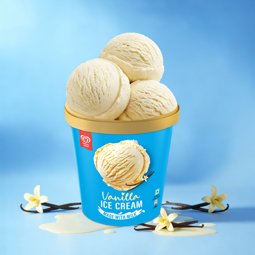 Kwality Wall’s Vanilla Ice Cream Tub Kwality Wall’s Vanilla Ice Cream Tub