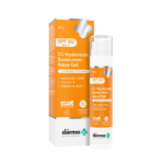 The Derma Co 1% Hyaluronic Sunscreen Gel Aqua (SPF 50 PA++++) 50g