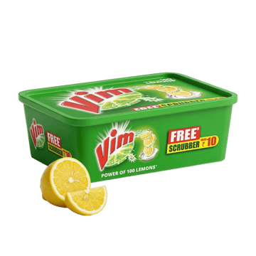 vim Lemon Dishwash Tub 480g