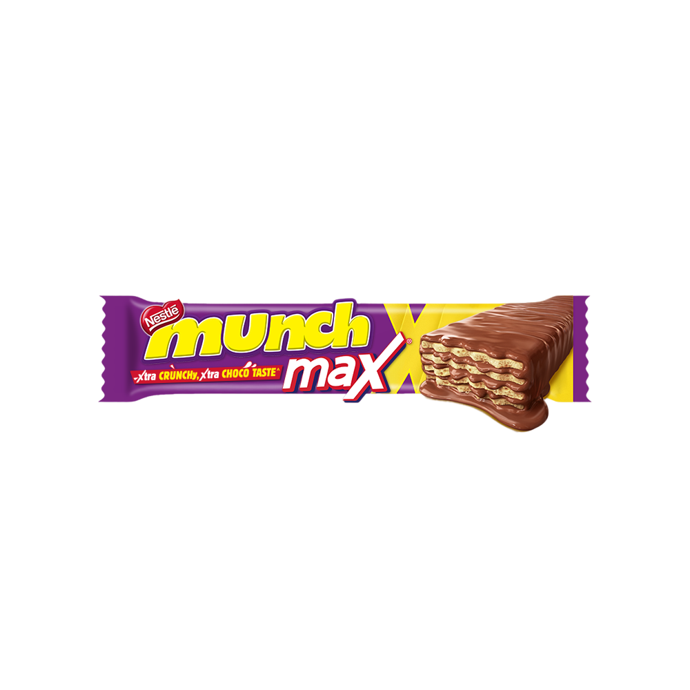 Nestle Munch Max Choco Coated Crunchy Wafer Bar