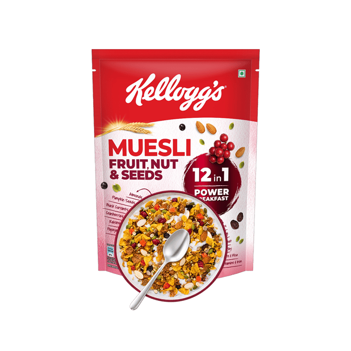 Kellogs Muesli Fruits Nut & Seeds 750g