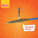 Gala No Dust Floor Broom, Jhadu (Plastic & Grass) - Image 3