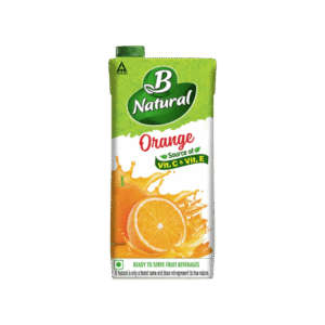 B Natural Orange Juice 1Ltr