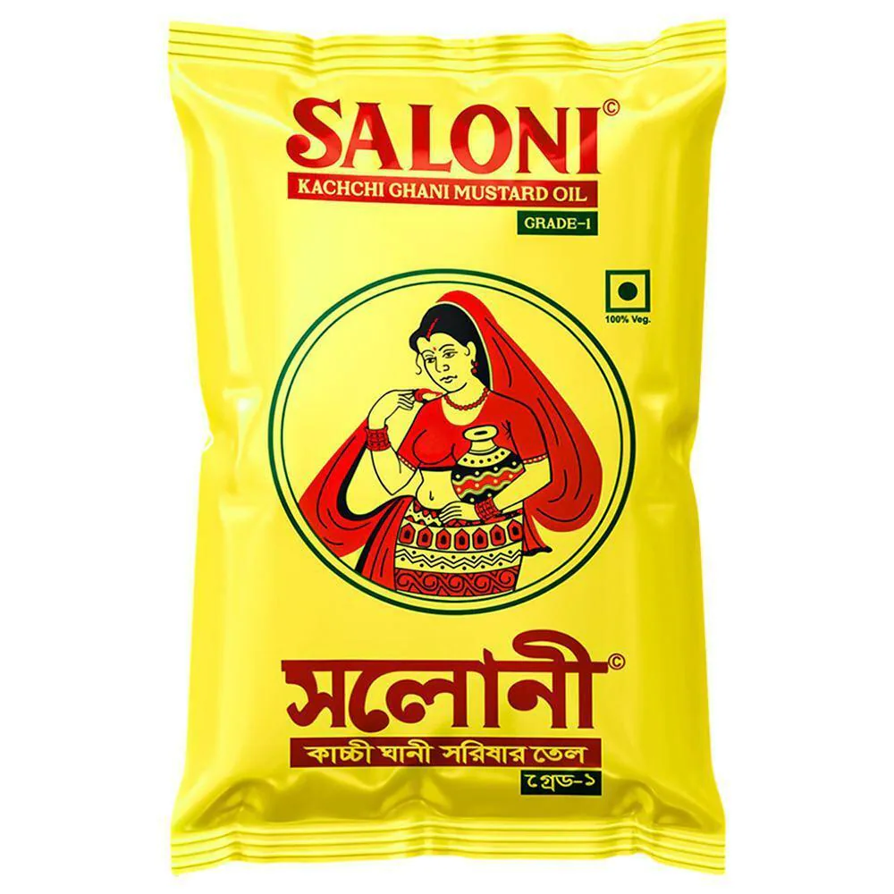 Saloni Kachchi Ghani Mustard Oil Grade-1